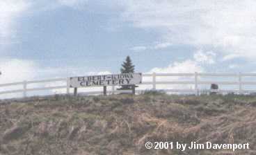 Sign as it appears from the road