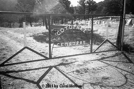 Cotopaxi Cemetery, est. 1882