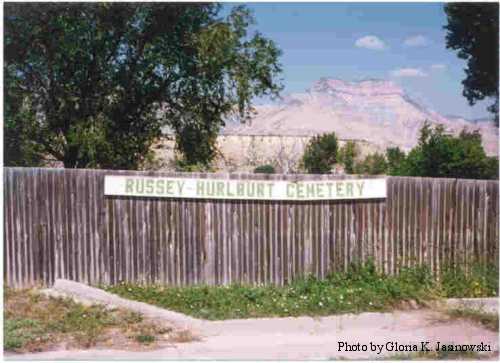 Russey-Hurlburt Cemetery, Parachute, Garfield County, CO