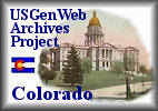 The USGenWeb Archives Project - Colorado