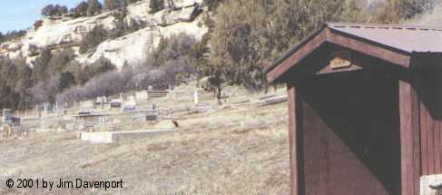 Peoples Cemetery viewed from the gate.