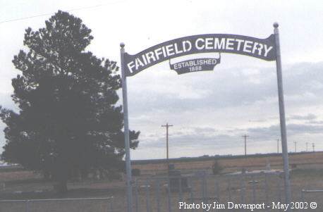 Fairfield Cemetery, rural Phillips County, CO