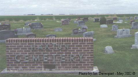 Haxtun Cemetery, Haxtun, Phillips County, CO