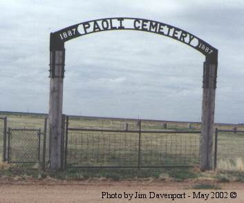 Paoli Cemetery, Paoli, Phillips County, CO