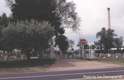 Entrance, Lakeview Cemetery, Windsor, Weld County, CO