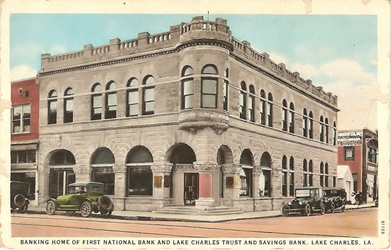 Banking Home of First National Bank, Lake Charles, LA