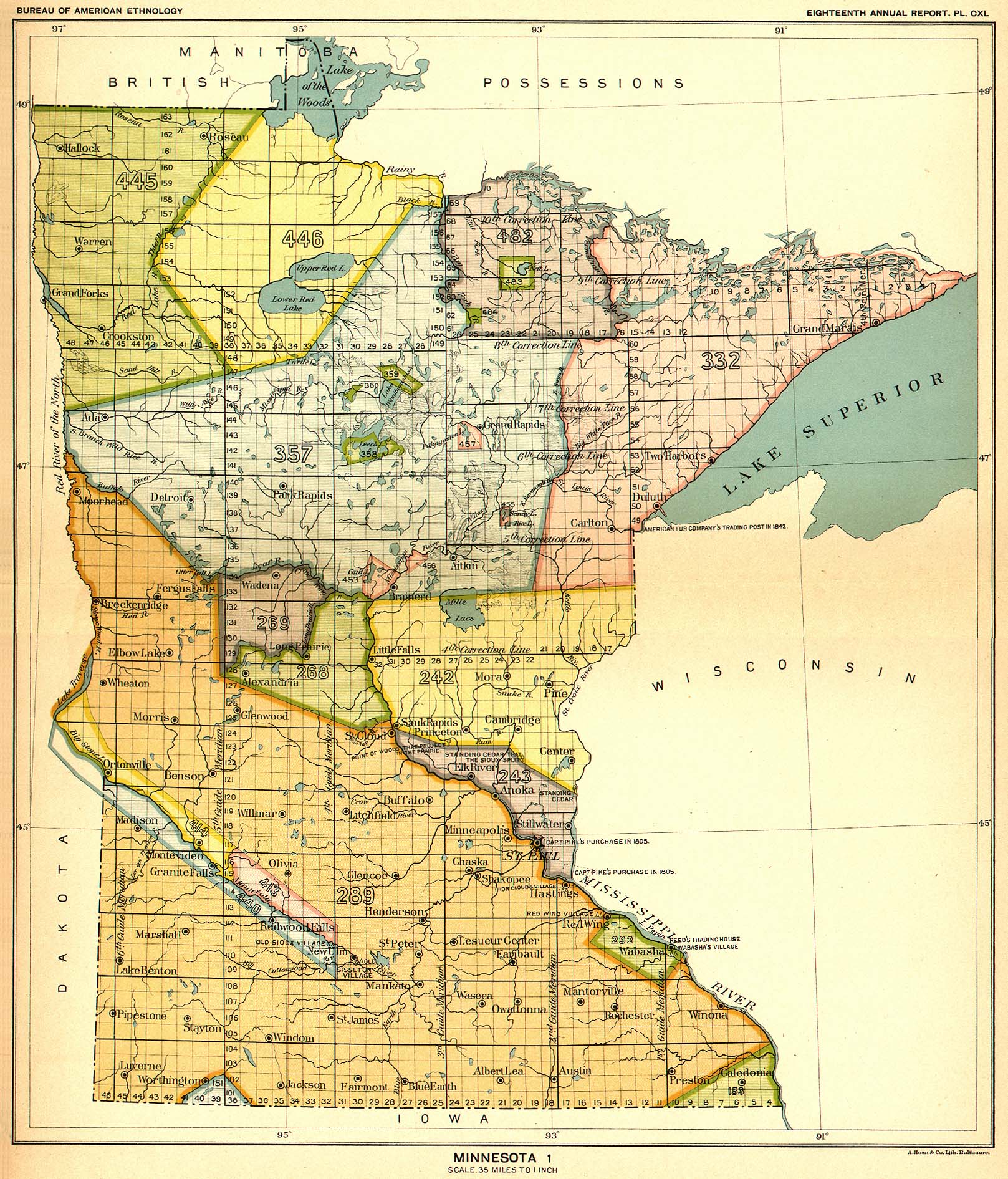 Minnesota 1, Map 33