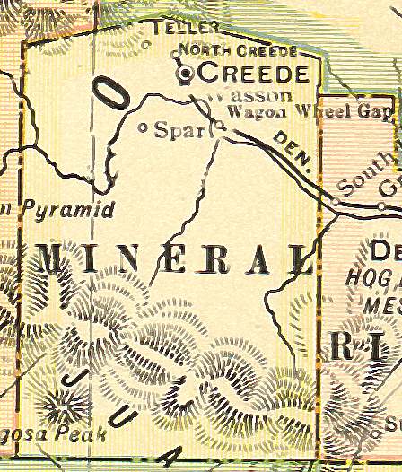 Mineral County Colorado Genealogy Census Vital Records 4868