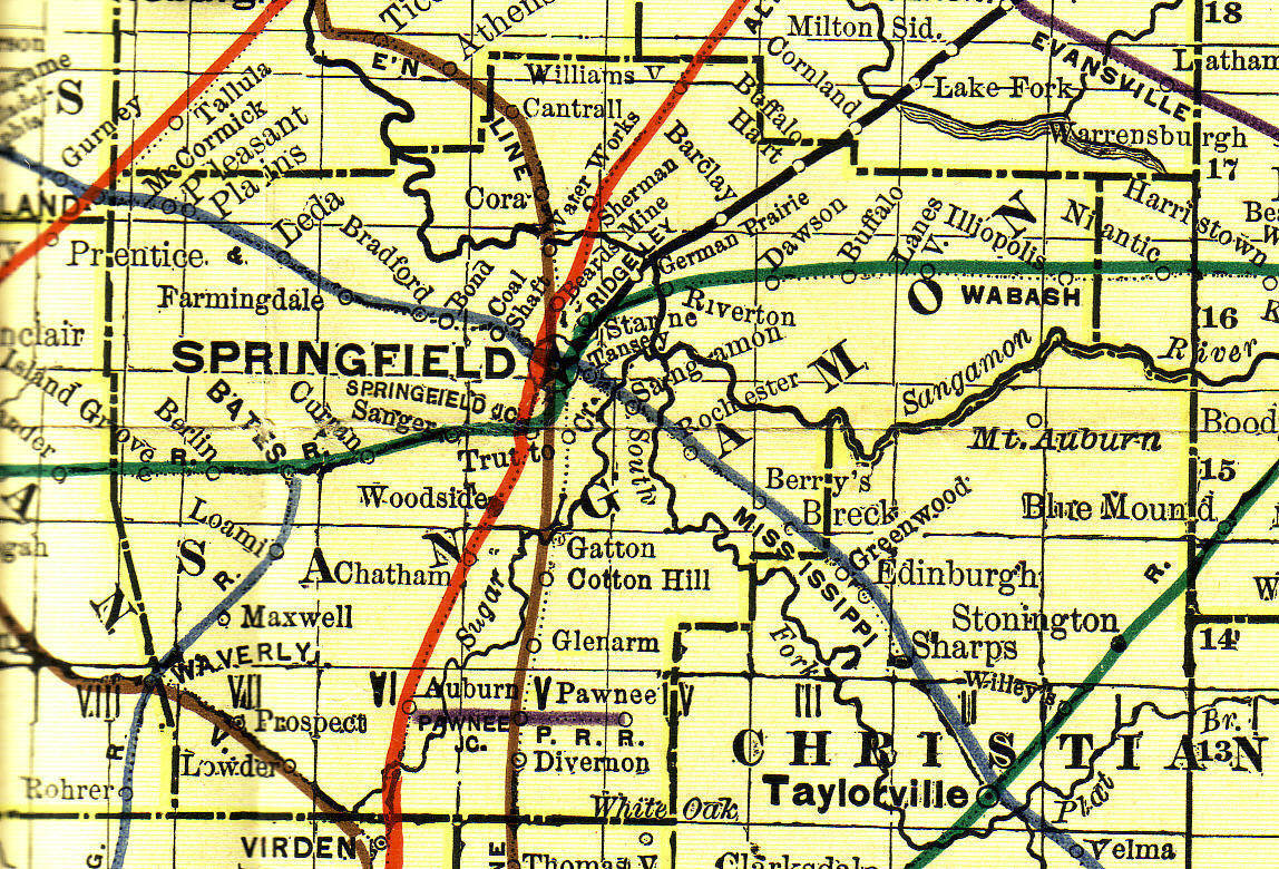 Sangamon County Illinois Genealogy: Vital Records Certificates for