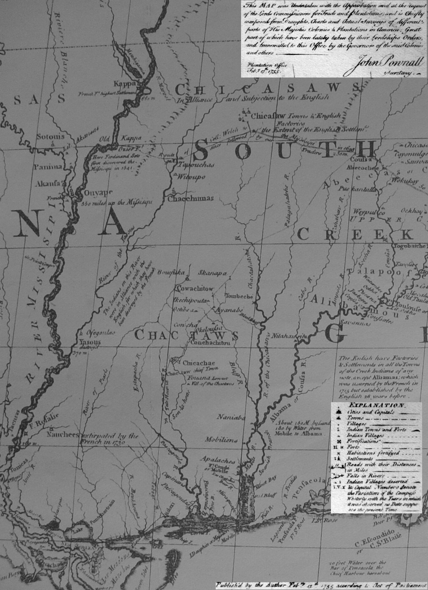 Old Historical City, County and State Maps of Mississippi