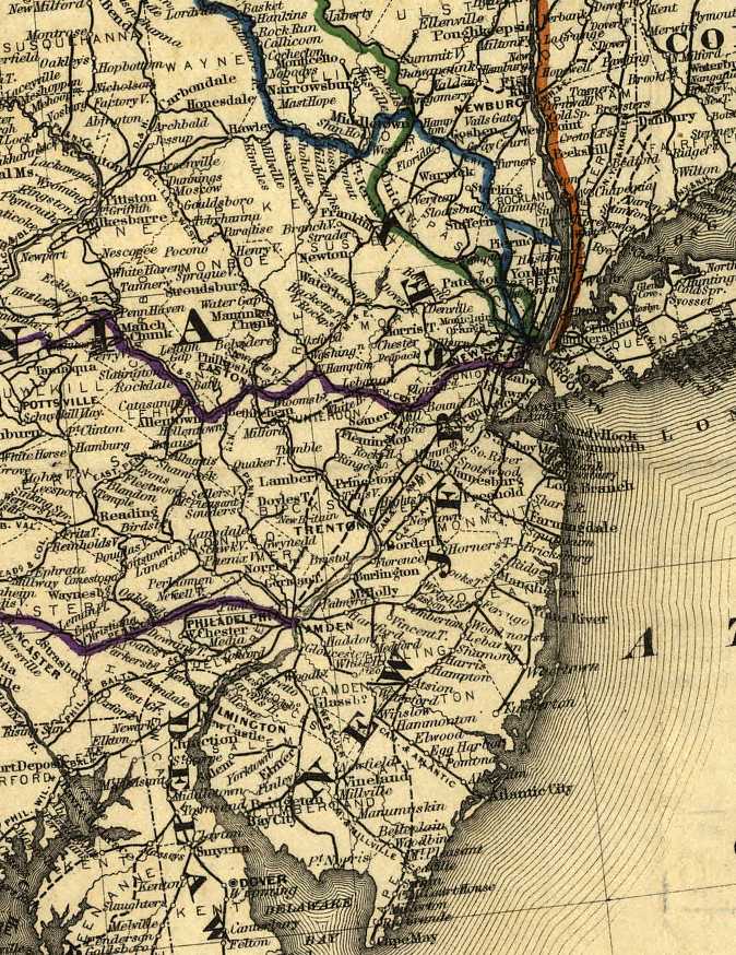 Map of Monmouth County, New Jersey - Digital Commonwealth