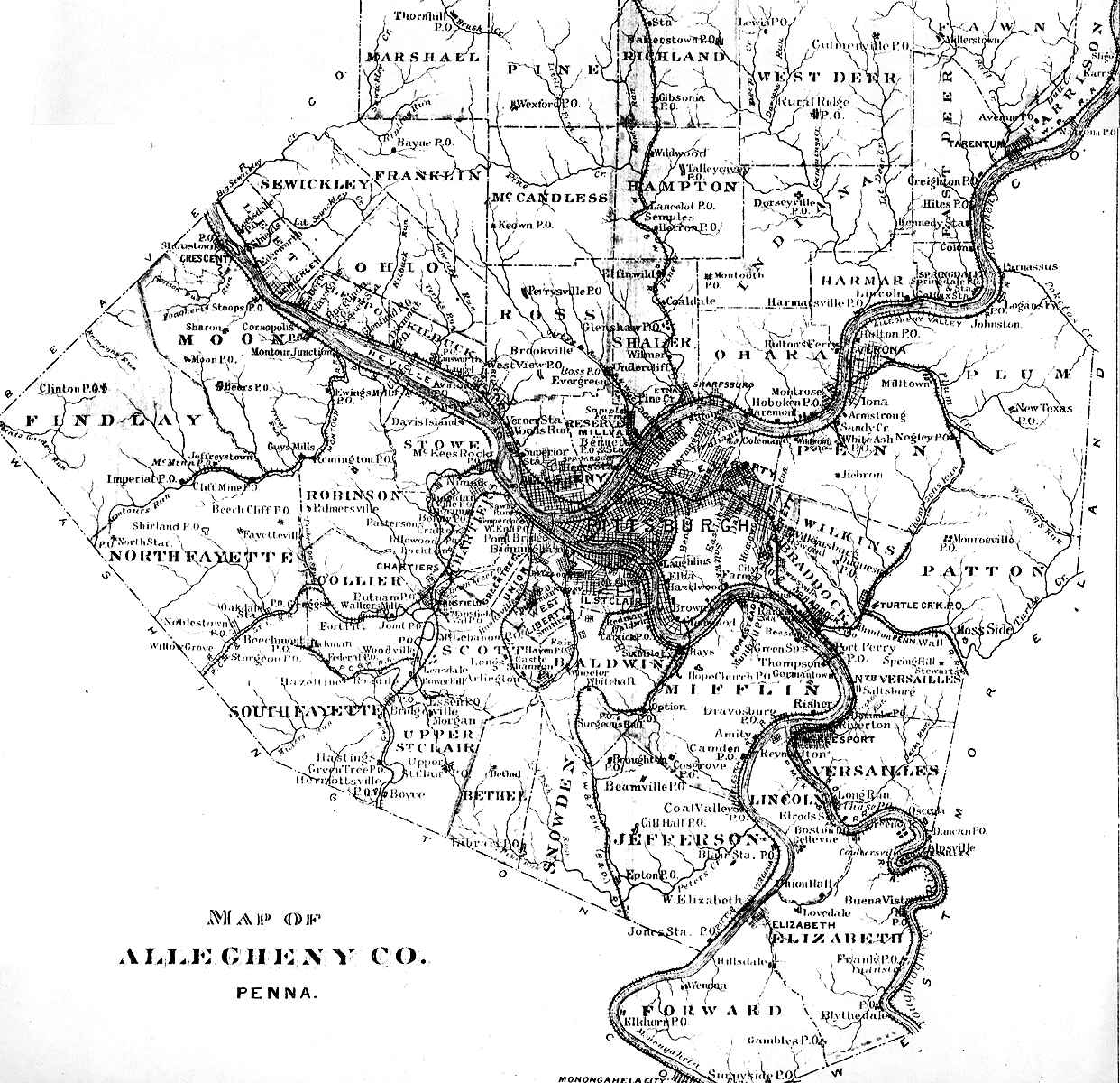 Allegheny County ca.1880