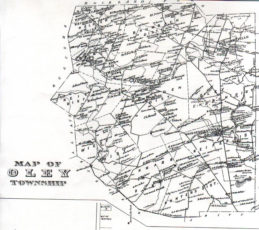 Berks County Pennsylvania Maps, 1878