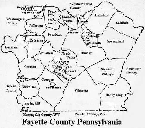 Fayette County Townships