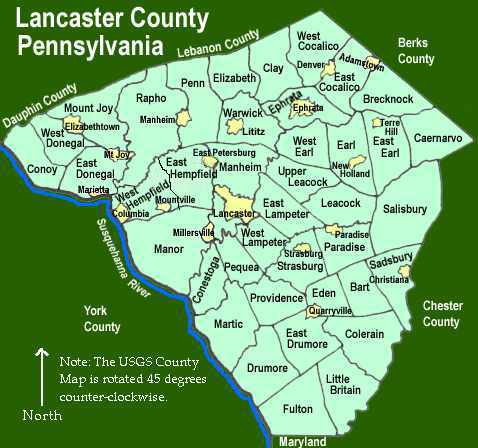 Lancaster County Townships