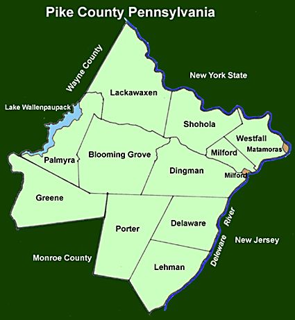 Monroe County Townships