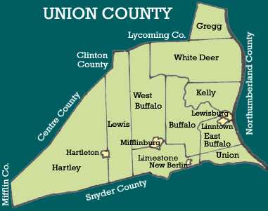 Union  County Townships