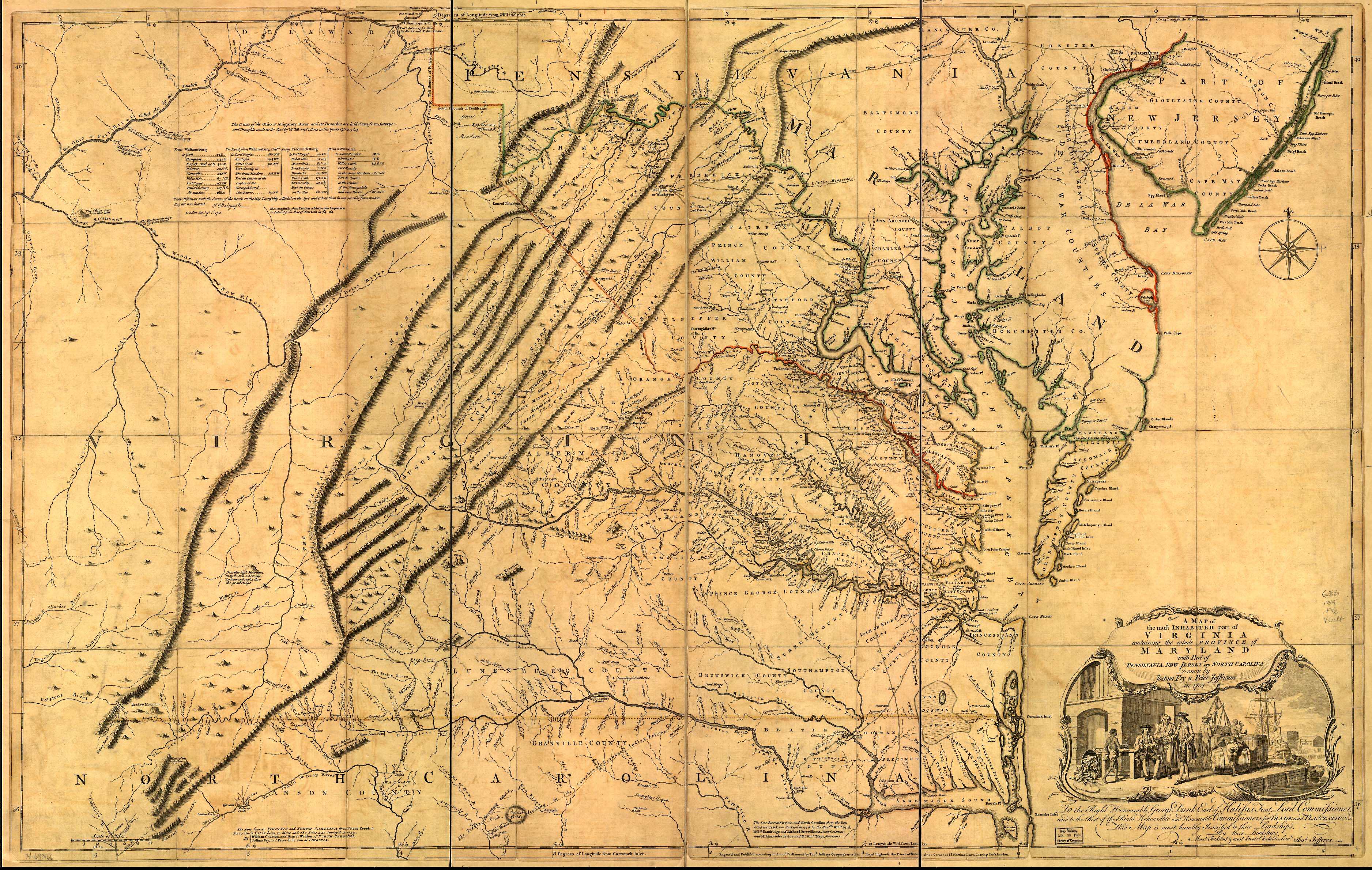 old virginia county maps