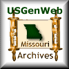 The USgenWeb Missouri Archives logo