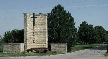 Calvary Cemetery - Entrance Gate