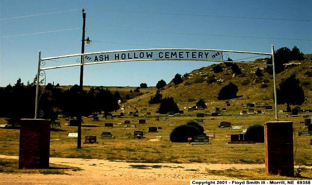 Ash Hollow Cemetery - Entrance Gate