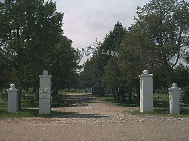 Forest Lawn Cemetery - Entrance Gate