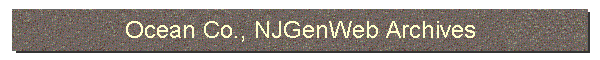 Ocean Co., NJGenWeb Archives