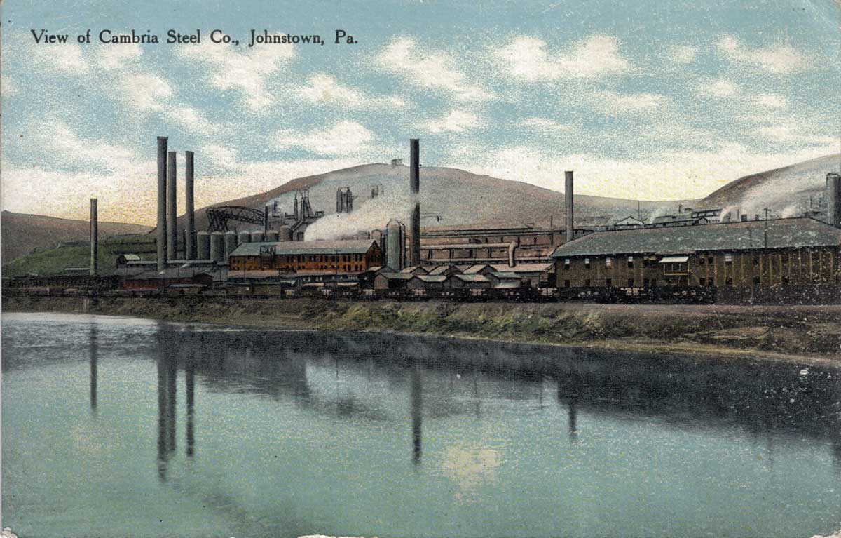 Cambria Steel Company, Johnstown, 1910