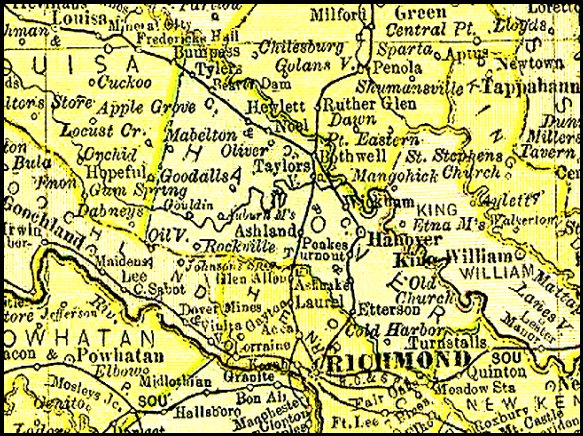 Hanover County Map